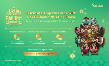 S P Setia launches Raya campaign with incentives of up to RM370,000